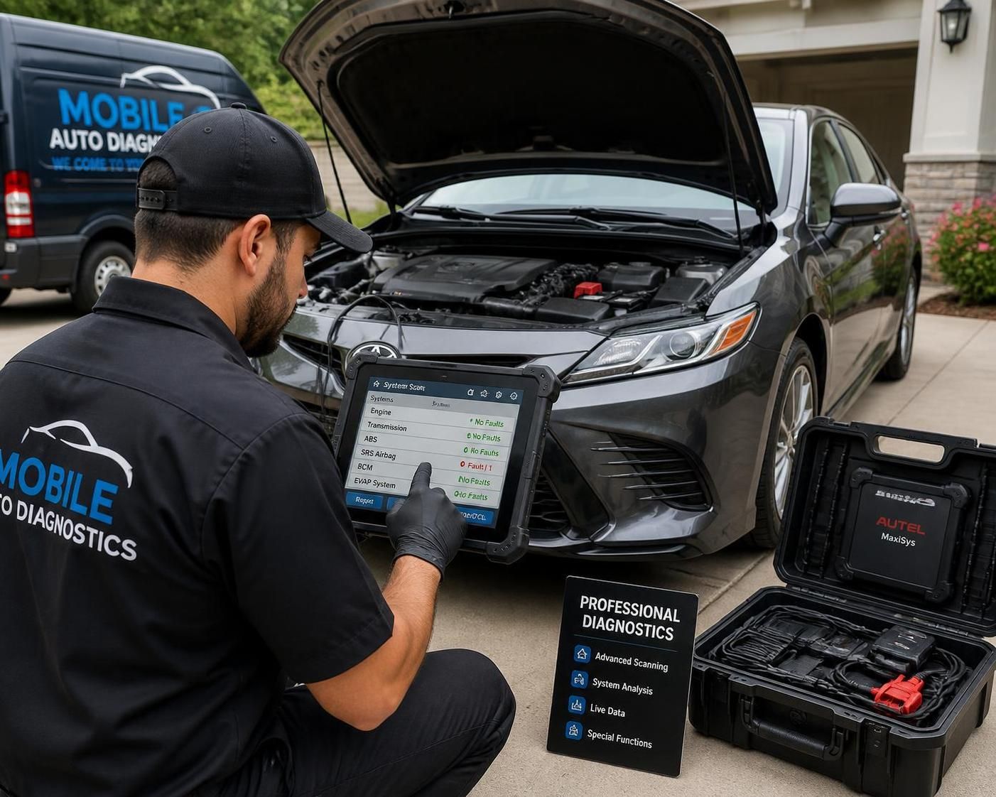 at-home car diagnostics: discover how to enjoy a fast and efficient car diagnostic service right at your doorstep.
