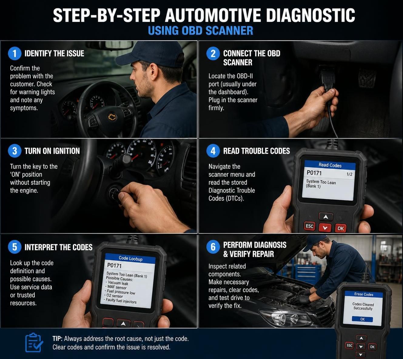 learn how to perform accurate car diagnostics to prevent breakdowns and ensure your vehicle runs smoothly. follow our step-by-step guide to master automotive diagnostics.