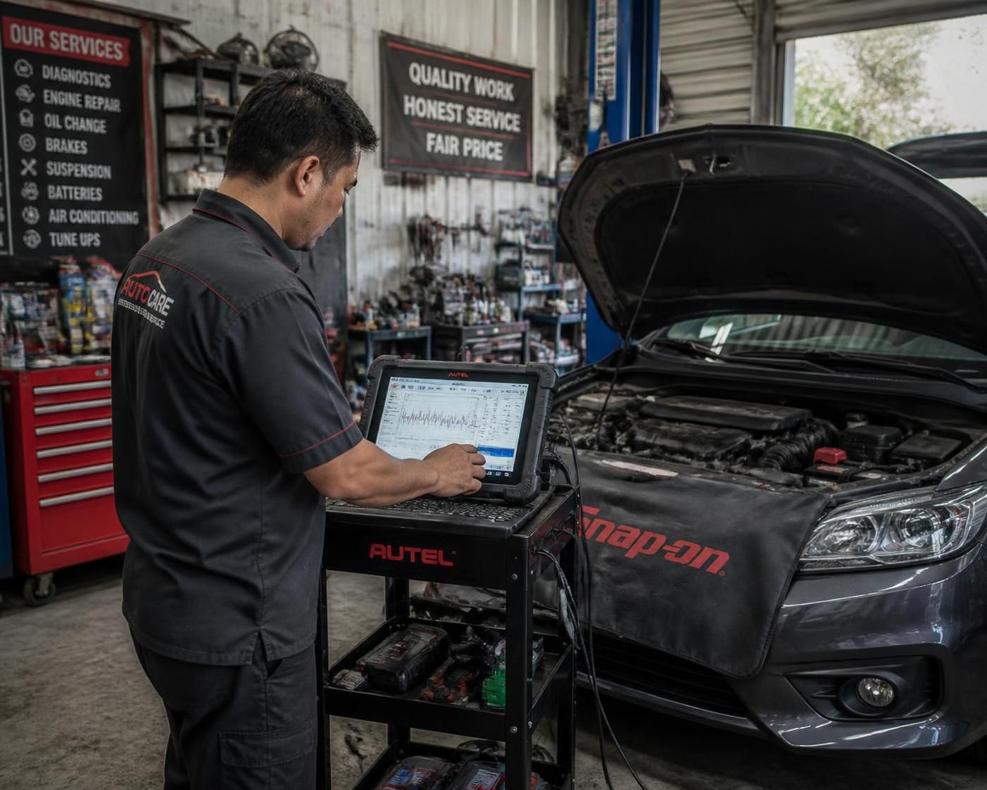 find a nearby garage open now: how to quickly locate reliable roadside assistance and fast repair services around you.