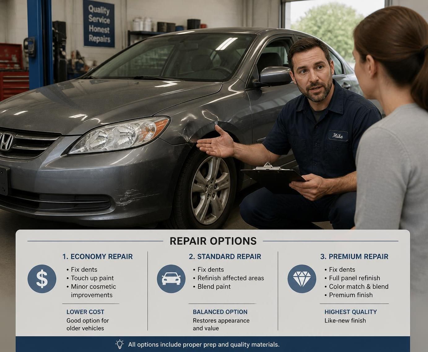 discover the average cost of car body repairs in 2026. get insights on pricing to budget effectively for your vehicle's bodywork restoration.