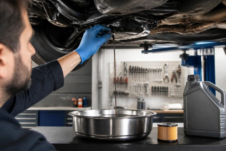 learn how to easily and quickly change your car's oil with this step-by-step guide on performing a vehicle oil change.