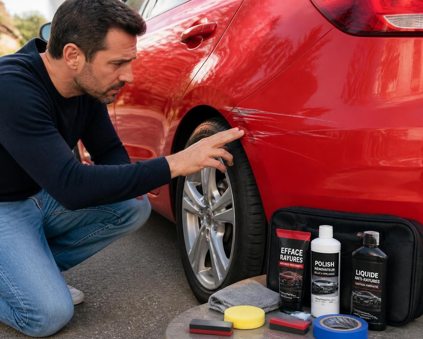 découvrez des méthodes simples et efficaces pour réparer facilement une rayure profonde sur votre voiture et retrouver une surface lisse et parfaite.