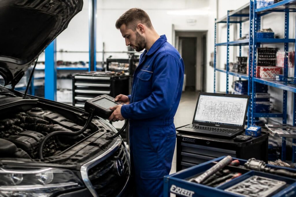découvrez comment réaliser un diagnostic auto en garage pour identifier rapidement les pannes et assurer un entretien efficace de votre véhicule.