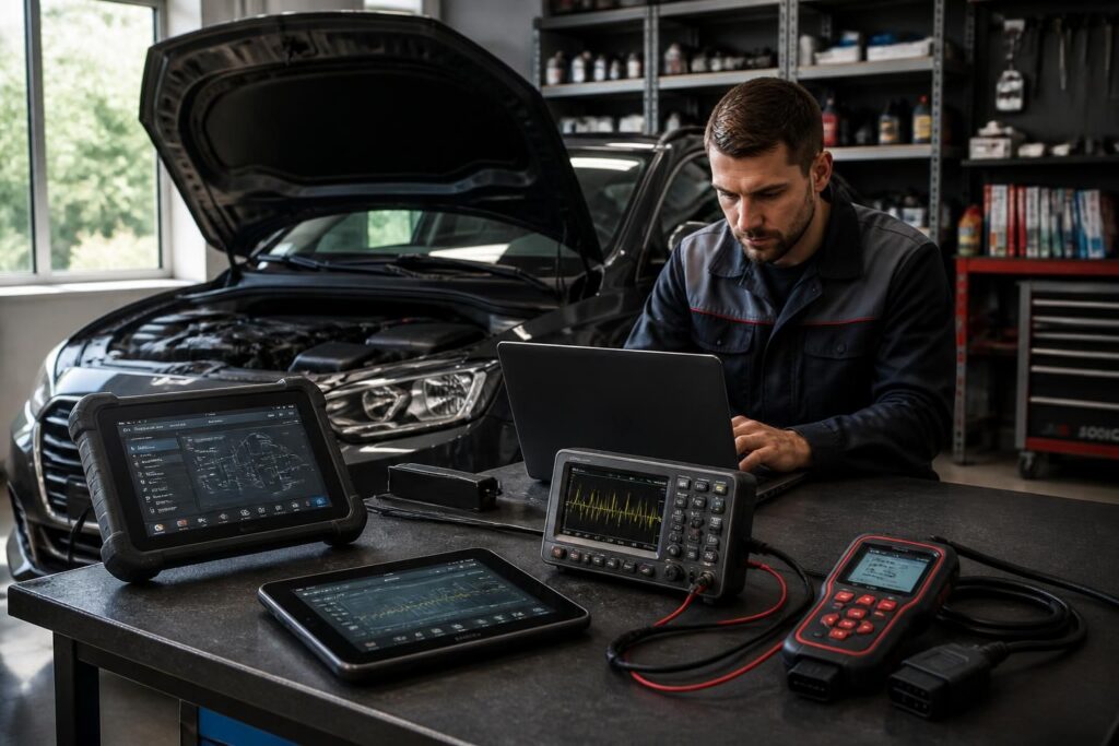 découvrez les clés pour maîtriser les outils et techniques du diagnostic auto professionnel, et améliorez vos compétences pour un diagnostic précis et efficace.
