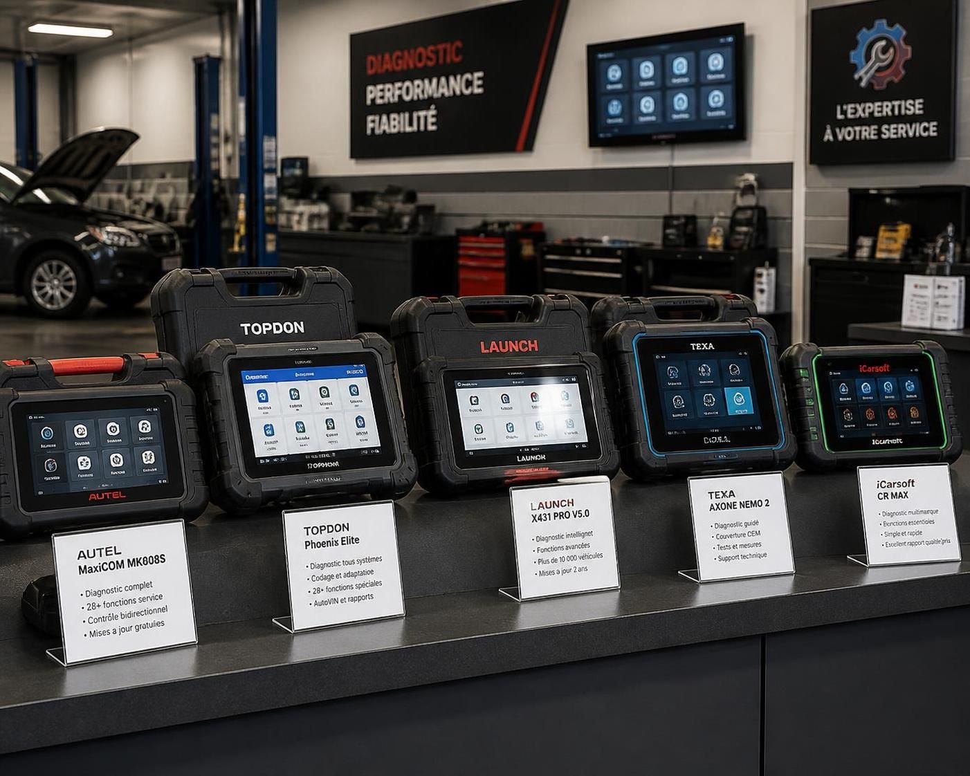 découvrez le prix actualisé d'une valise diagnostic auto en 2026 et trouvez le meilleur rapport qualité-prix pour votre diagnostic automobile.
