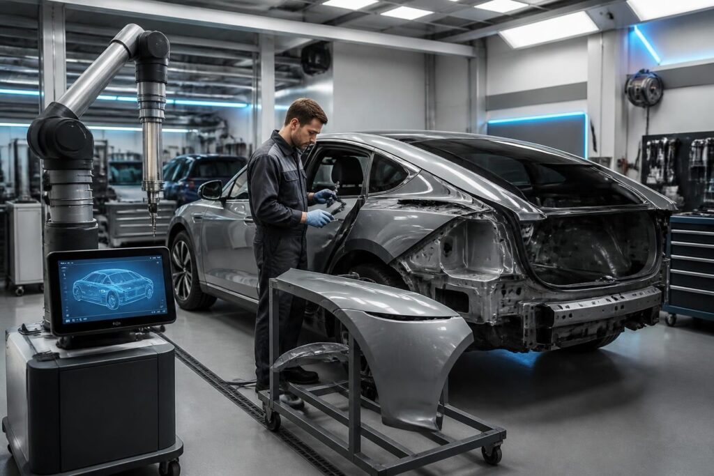 découvrez le prix pour changer la carrosserie d'une voiture en 2026, les facteurs qui influencent le coût et des conseils pour bien choisir votre prestataire.
