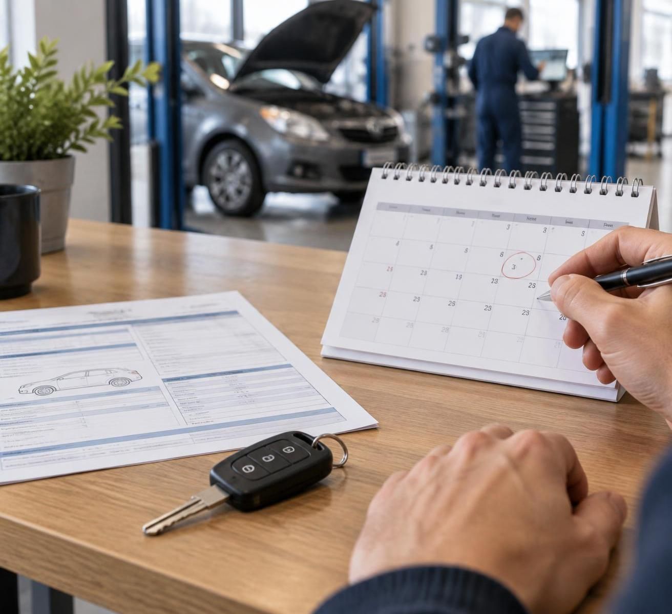 découvrez quand passer le contrôle technique de votre voiture : premier contrôle avant ses 4 ans, puis renouvellement tous les 2 ans.