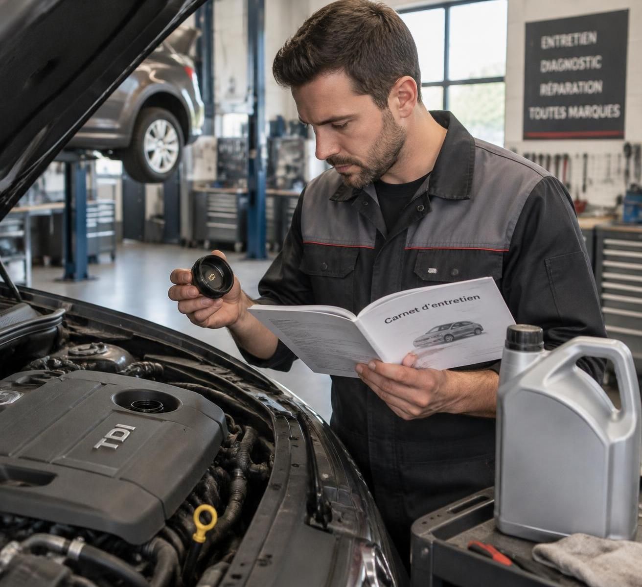 découvrez comment choisir une huile moteur diesel adaptée à votre véhicule selon les normes, la viscosité et les recommandations du constructeur.