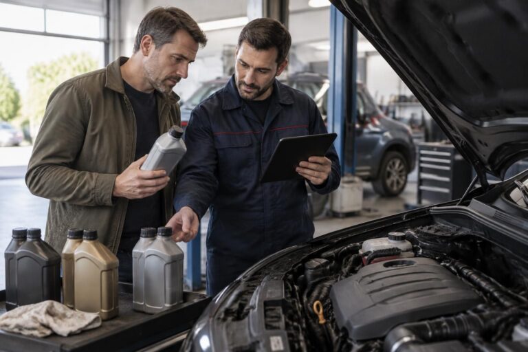 découvrez comment choisir une huile moteur diesel adaptée à votre véhicule selon les recommandations du constructeur, la viscosité et les normes requises.