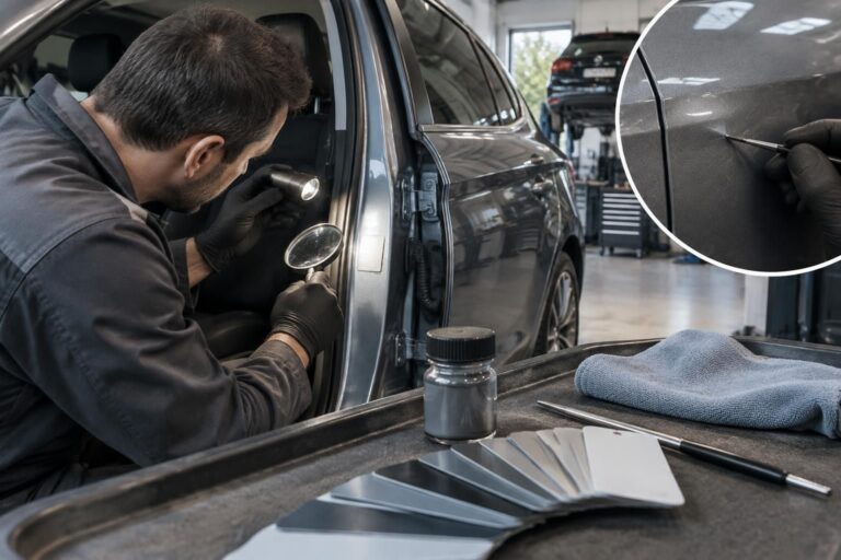 découvrez où trouver le code peinture de votre voiture et comment l’utiliser pour choisir la bonne teinte et réussir vos retouches.